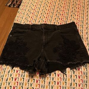 American eagle jean shorts